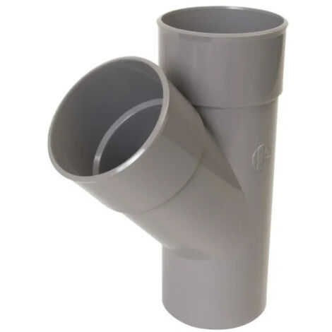 Té PVC 45 degré réduit MF 140/100/140