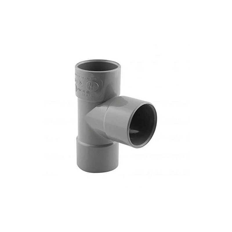 

ø 40 mm, Te pvc fontanería de drenaje, F.F