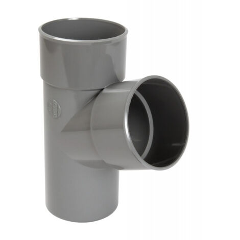 Té PVC 67 degré30 MF 80