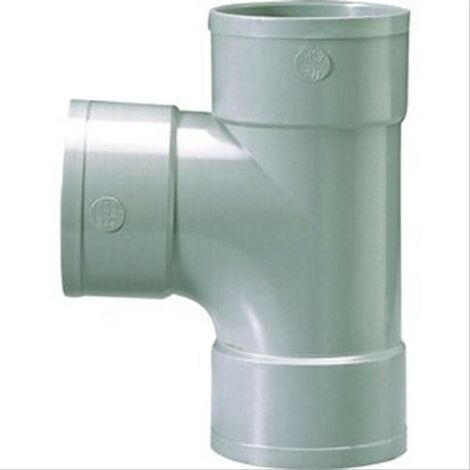 Té PVC droit FFF Diam 125