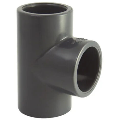 Té PVC pression 90° diamètre 16 mm, 16 bars