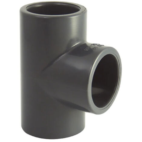 Té PVC pression 90° diamètre 90 mm, 16 bars