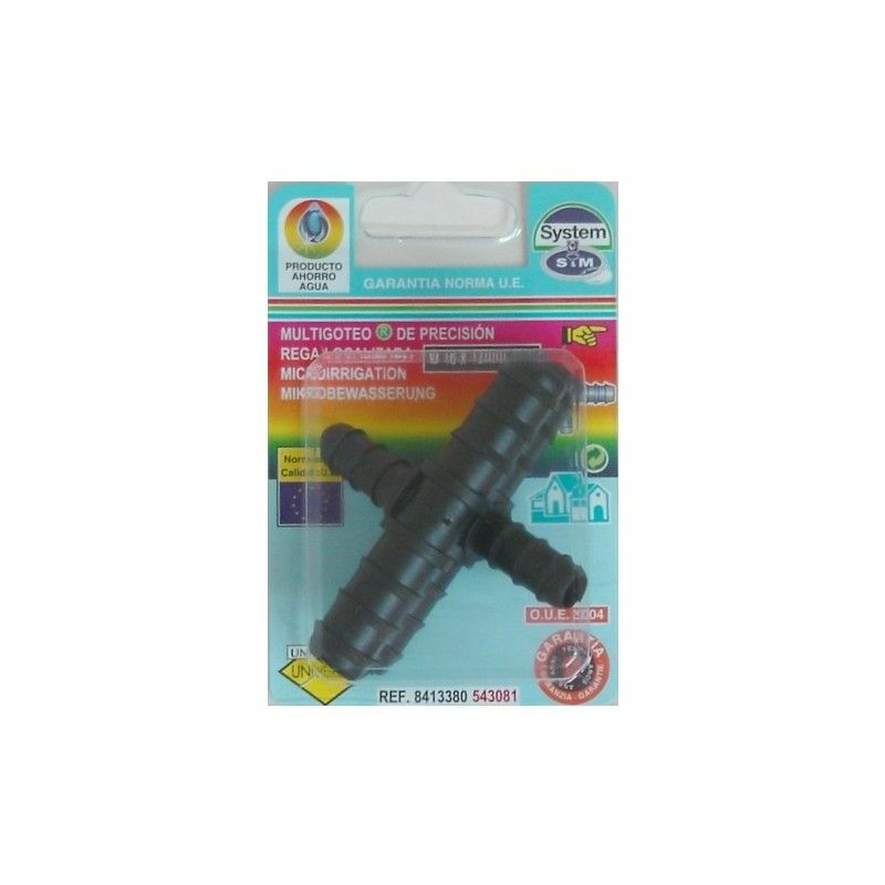 

Conector Riego 16-12 Mm Goteo S M Polipropileno En T 543081 2 Pz