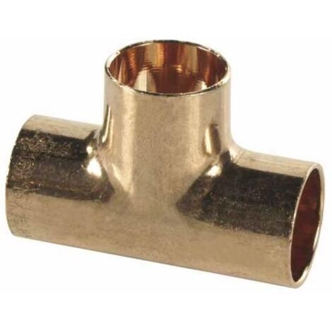 TE REDUCTORA DE COBRE 28X18X22 MM BESCO