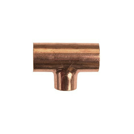 Té réduit cuivre FFF - Diamètre 18x12x14 - 5130R