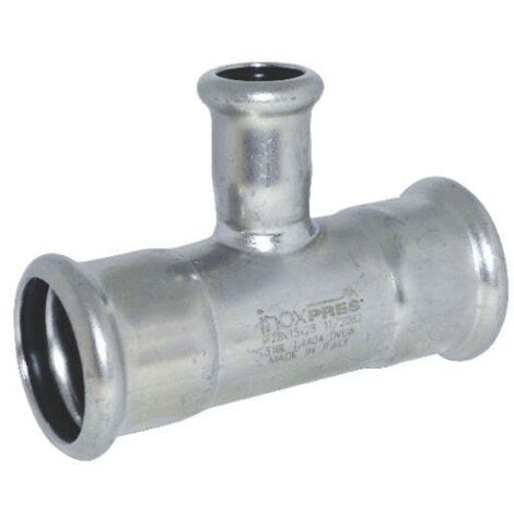 Té réduit FFF 192 InoxPres®-192022018 - Raccorderie Metalliche