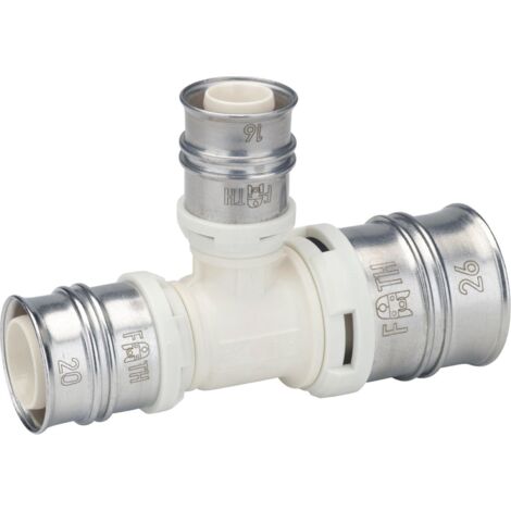 Té réduit multicouche PPSU typa Radial diamètre 32 x 26 x 32 mm