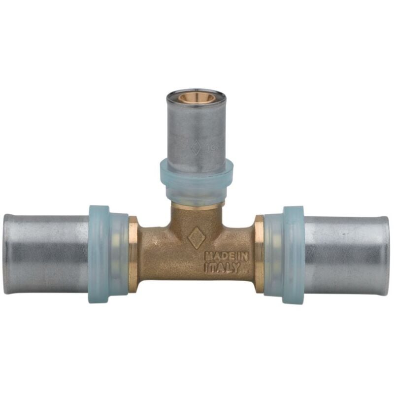 Altech - té - réduit - pour tube multicouche - 32 vers 16 vers 32 - lot de 1 4434864