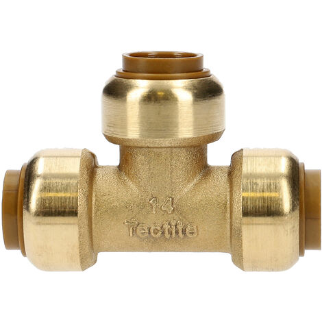 Té réduit tectite Femelle Femelle Femelle pour tube cuivre Ø22-16-22 - COMAP - T130221622