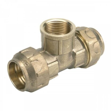 Te Rosca Hembra Latón 40mm - 1 1/4"