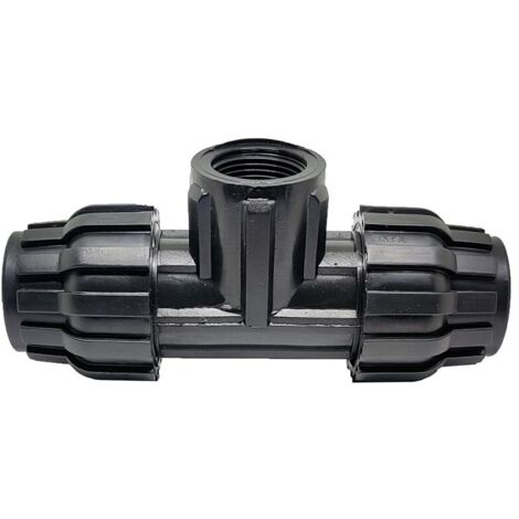 Te Rosca Hembra Polietileno 25mm - 3/4"