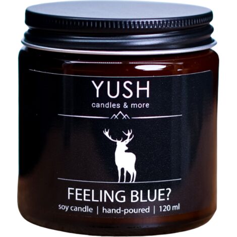 驴Te sientes triste - Vela arom谩tica de pera, bergamota, fresia, soja y rosa - Yush - 120 ml