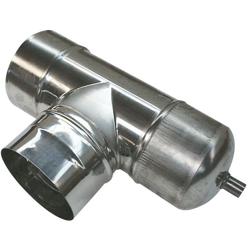 Te tubage 90° + purge inox