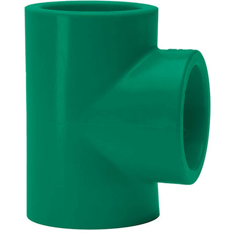 Té Tubería 90º - PPR  Medidas  Accesorios Fontanería: 75.90º
