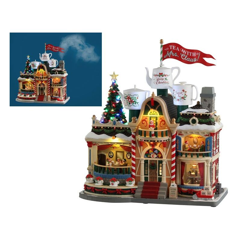 Lemax Tea With Mrs. Claus Mit Adapter 4.5v Art.-nr. 35018