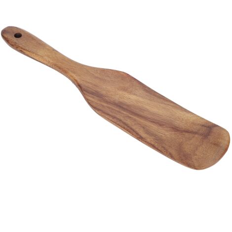 Teak-Küchenspatel – Kochutensil aus Holz, 27,5 x 5,5 cm
