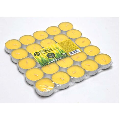 Tealight citronella, conf. 25 pz