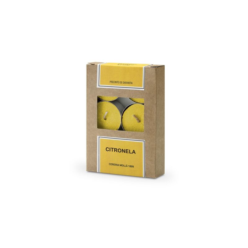 

Tealight perfumada 4 horas Citronella (pack 6)