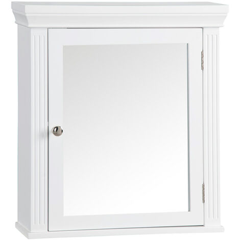 Teamson Home Stratford Arredo Bagno In Legno Con Specchi Bianco 6544
