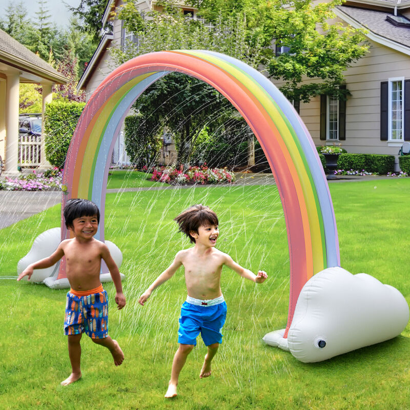 

Water Fun Aspersor Inflable De Arco Iris Para Jardín TK-48251PR - Teamson Kids