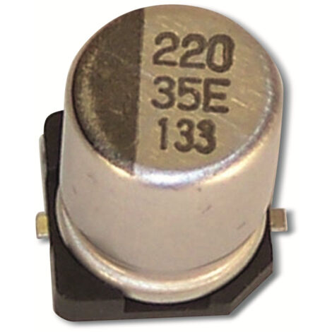 TEAPO SMD-Alu-Elko 47µF, 6,3V, 4x5,4mm, VEV476M6R3S0ANB01K