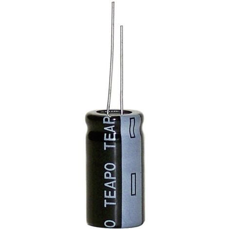 Teapo SY 1000uF/35V 13x25mm Condensateur électrolytique sortie radiale 5 mm 1000 µF 35 V 20 % (Ø x L) 13 mm x 25 mm 1 pc(s) W11721