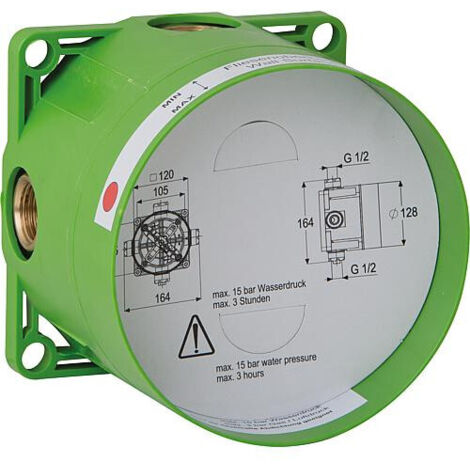 Tec corps de base Box pour mitigeur bain/douche et thermostatique encastré