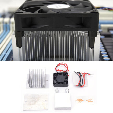 TEC1-12706 70W Wärmeleitmodul mit Kühlkörper und Flüssigkeitskühlungsset
