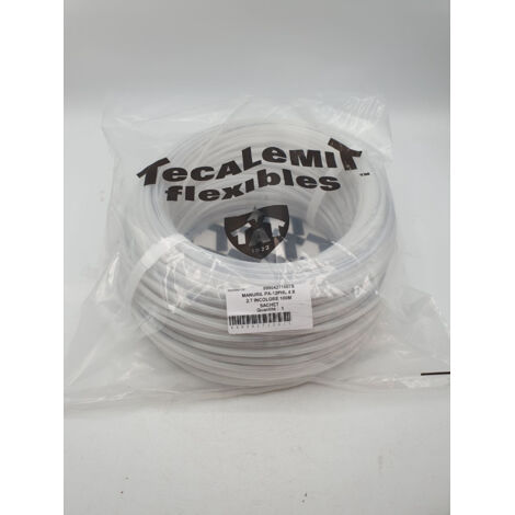 TECALEMIT FLEXIBLES - Tube Polyamide MANURIL PA-12PHL - 4x2.7mm - Couronne 100m - Haute résistance - Voir photos
