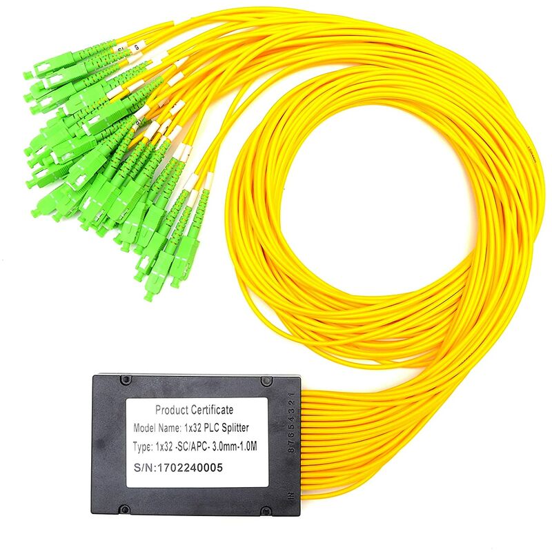 

Tecatel Splitter óptico PLC conectorizado SC/APC (1x32)