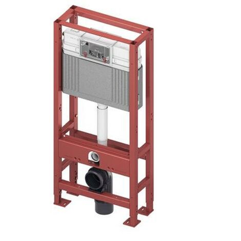 Tece – Bâti support WC autoportant 4 pieds – Double châssis avec réservoir 10L – Chasse réglable 3/4,5/6/7,5/9L – Isolation phonique