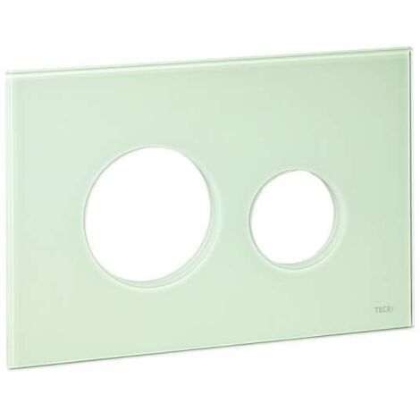 TECE Blende für TECEloop WC-Betätigungsplatte, Glas asis grün 9240672