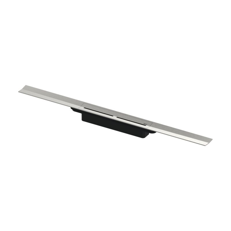 Tece - caniveau de douche 671200 largeur 55 mm, 1200 mm, brossé