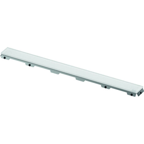 Tece drainline Glasabdeckung 1200mm, Weiß satiniert