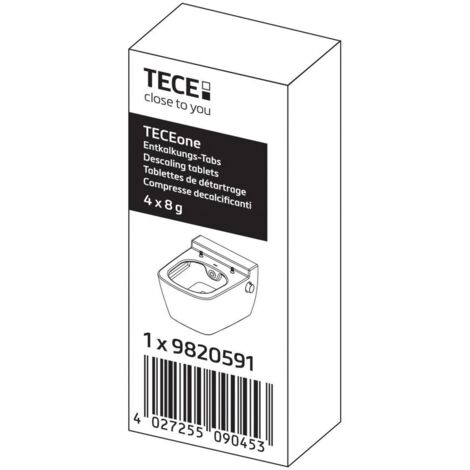 TECE Entkalkungstabs 9820591 Set, 4 Stück, für TECEone mit Duschfunktion