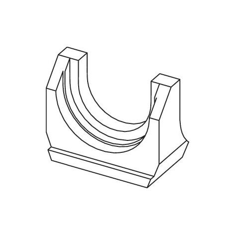 Tece flex PMA 40 63 Pressgabel 40mm Fitting