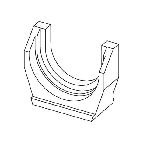 Tece flex PMA 40 63 Pressgabel 50mm Fitting