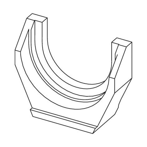 Tece flex PMA 40 63 Pressgabel 63mm Fitting