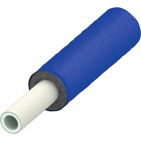Tece flex Verbundrohr Pe-Xc/Ai/Pe-Rt Dimension 20x2,8mm, RS 6mm, blau vorgedämmt