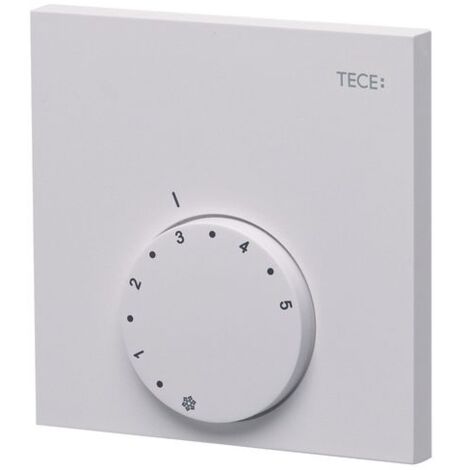 Tece floor Raumthermostat analog 24V Heizen und Kühlen