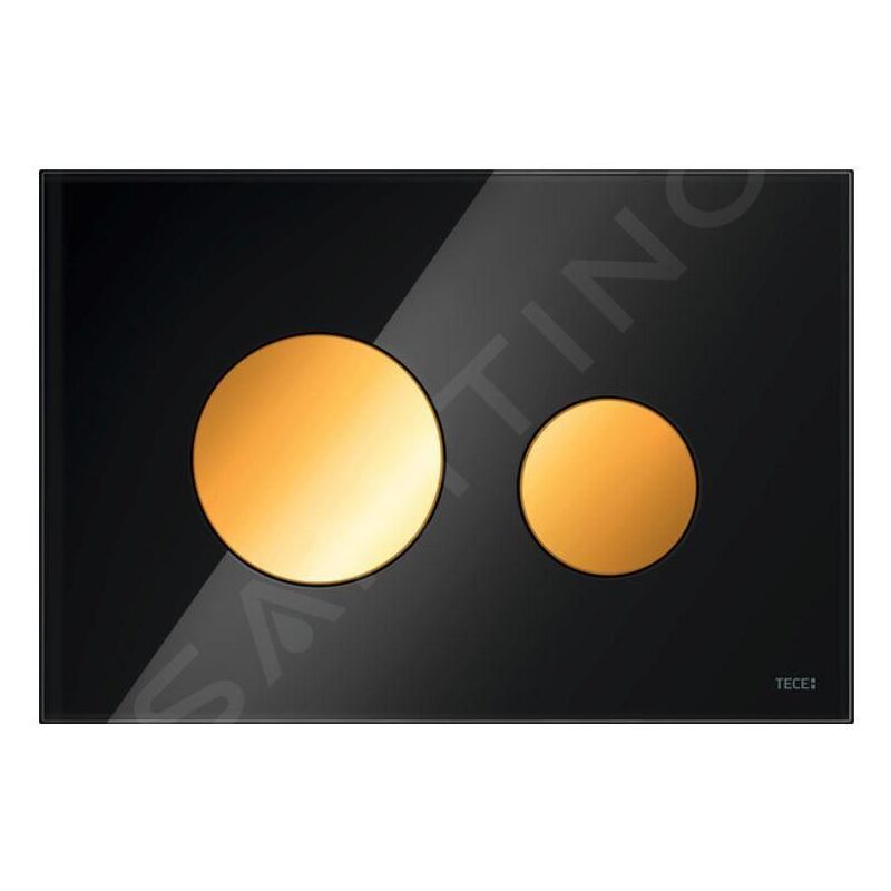 Plaque d'actionnement Tece wc Verre Tece loop pour la technologie