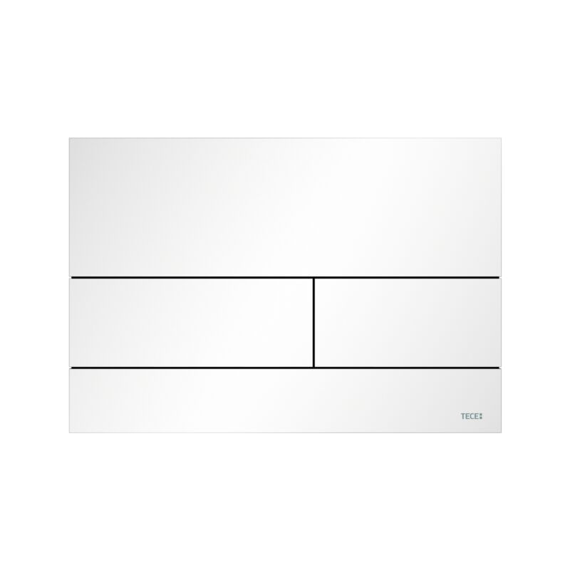 TECE TECEsquare WC plaque d&39actionnement blanc mat