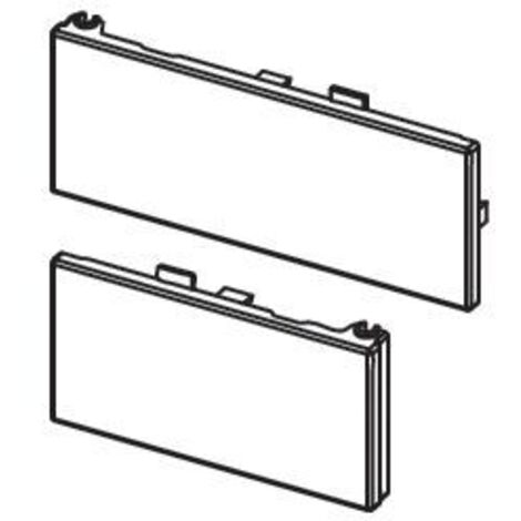 Tece square Glas, Tasten Chrom glänzend