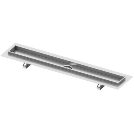 Tece TECEdrainline - Canaleta de ducha 70 cm, con cinta de sellado Seal System, acero inoxidable 600700
