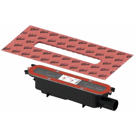Tece TECEdrainprofile - Sifone per profilo doccia, abbassato, scarico laterale DN50 673002