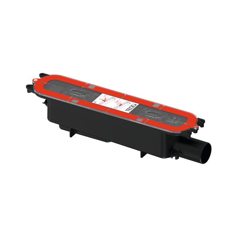 Tece - drain profilé drain 673002 dn 50, drain latéral, norme