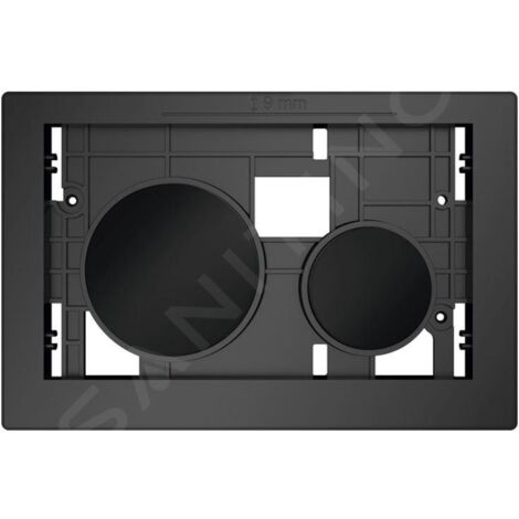 Tece TECEloop - Commande de chasse d'eau, sans couvercle supérieur, boutons : chrome mat 9240619