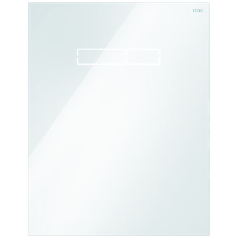 TECE TECElux Piastra in vetro per azionamento con elettronica sen-Touch Vetro bianco, 9650002