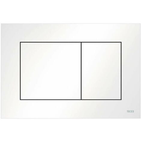 Tece TECEnow - Placca di comando, bianco 9240400