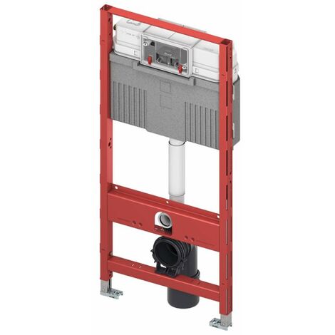 Tece TECEprofil - Bâti-support pour WC suspendu, avec réservoir de chasse Uni, hauteur de construction 1,12 m 9300302